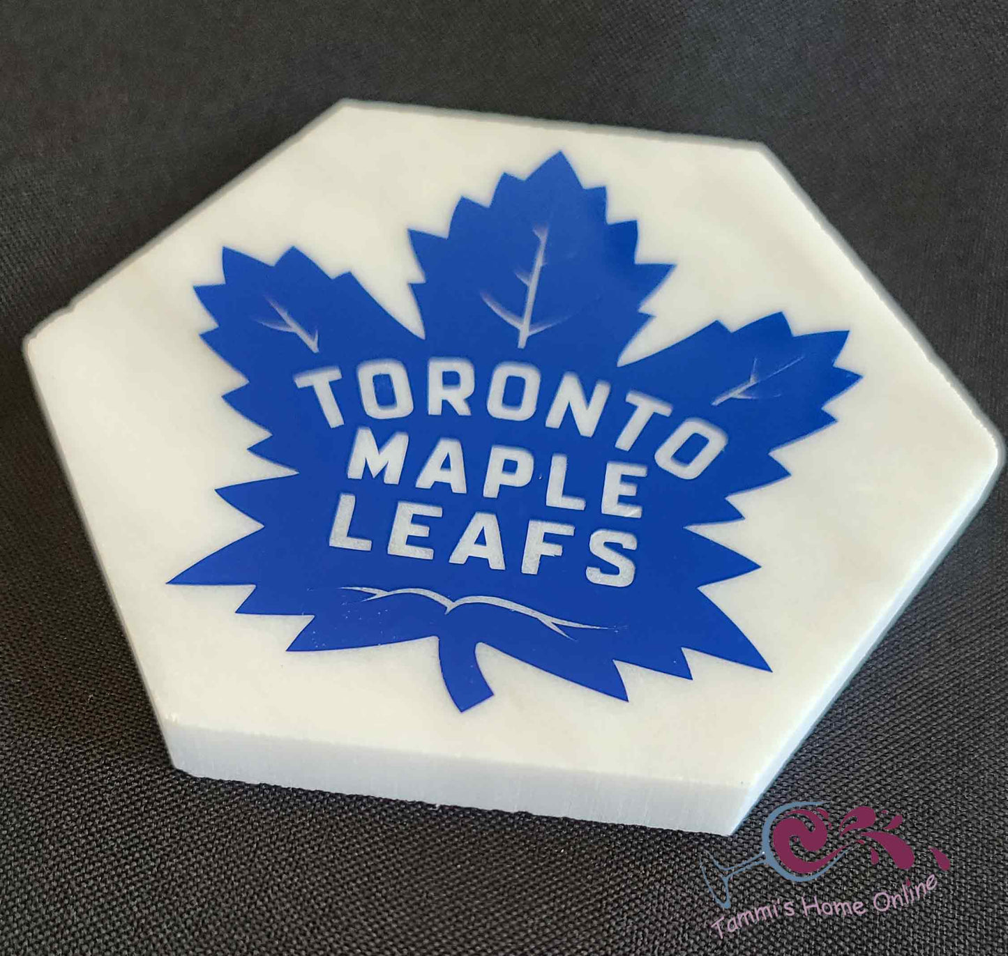 Toronto Maple Leafs Hockey Team - Marble Coaster