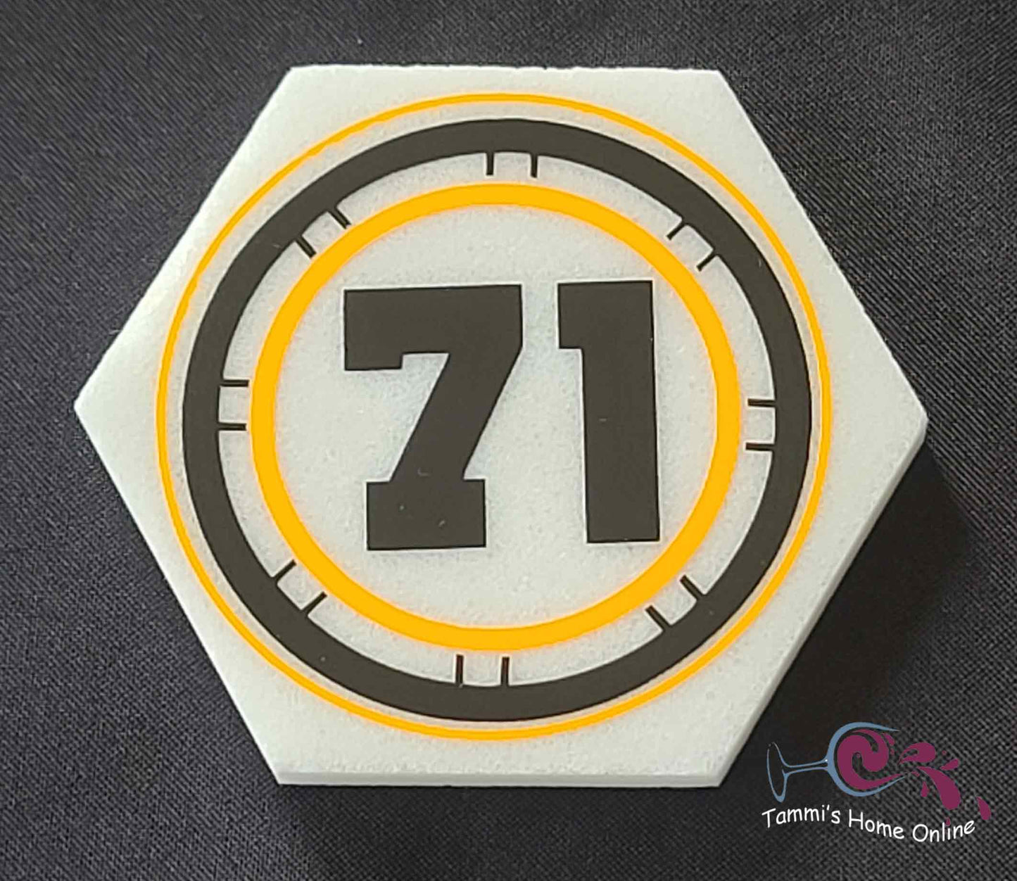 Boston Bruins #71 - Taylor Hall - Marble Coaster