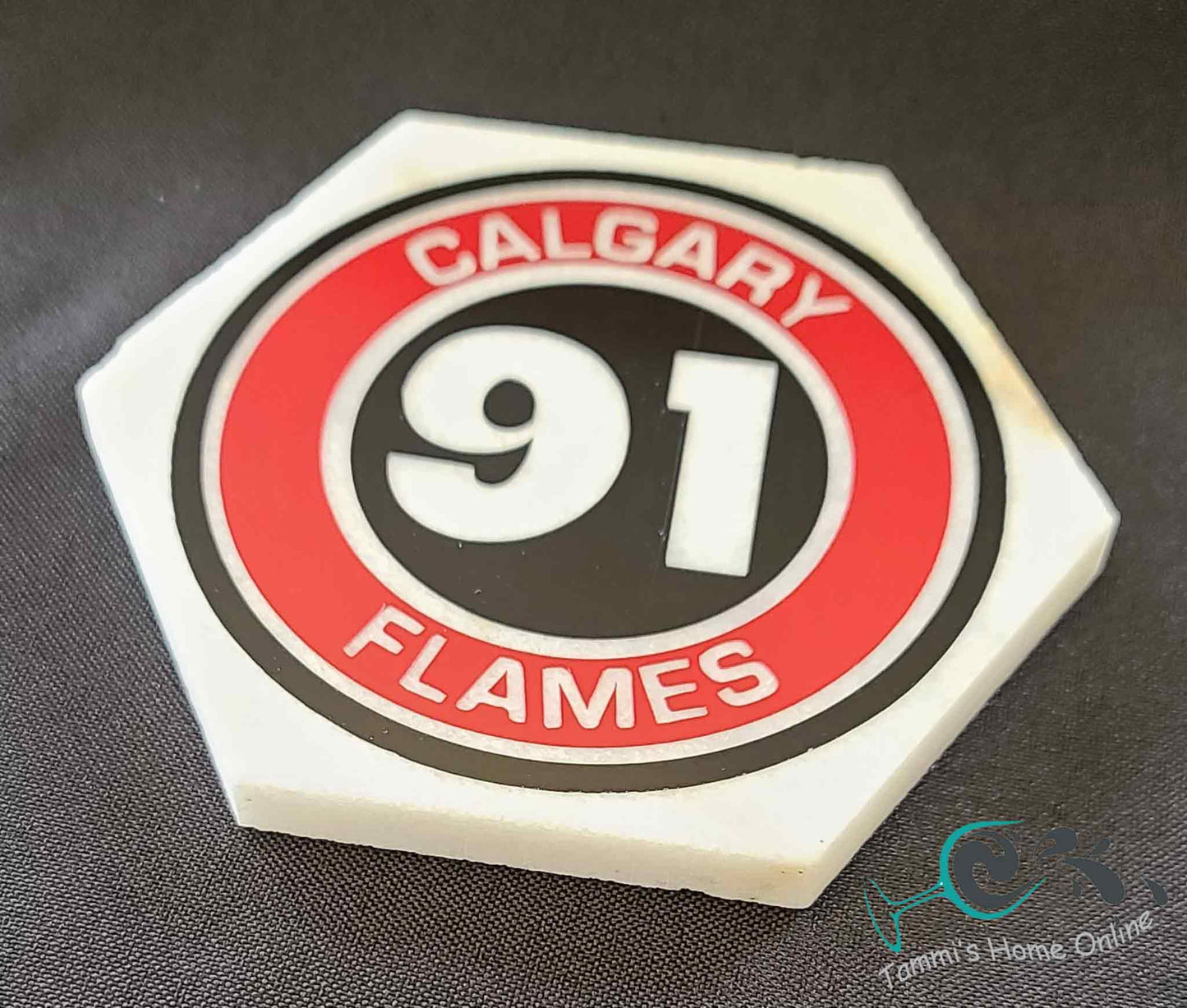 Calgary Flames #91- Nazem Kadri - Marble Coaster