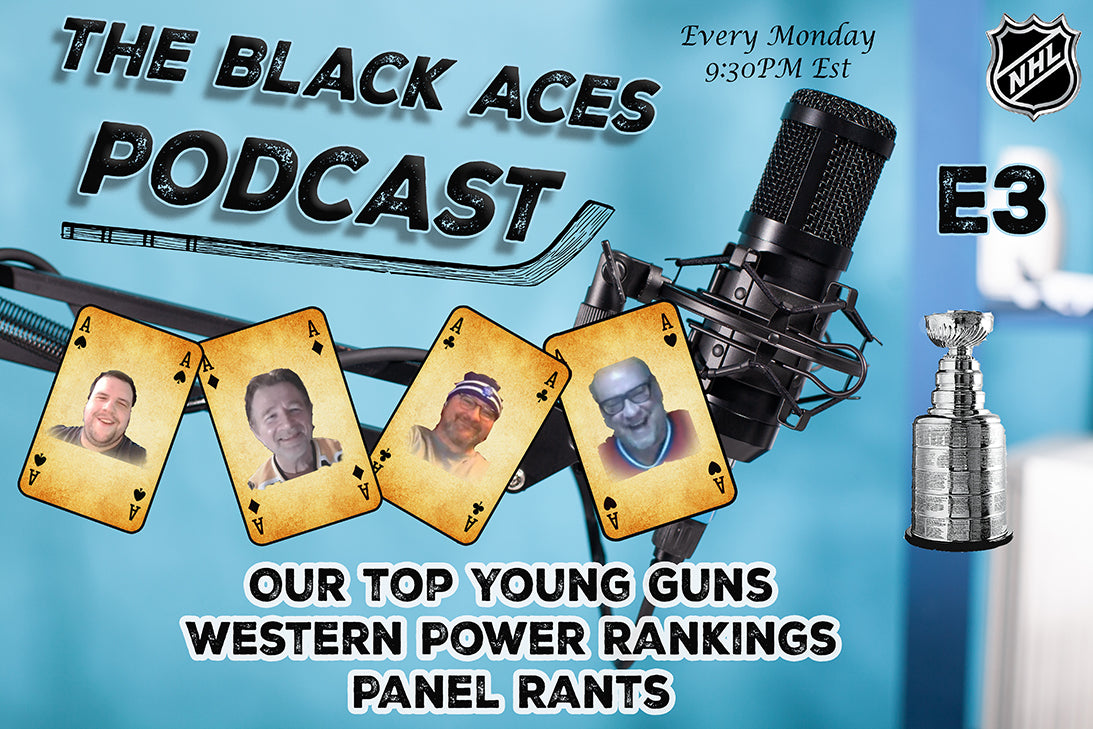 The Black Aces NHL Podcast Episode #3 #Oilers #Jets #Canucks #Sens #Flames #Leafs #Habs 🏒